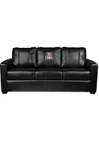 Arizona Wildcats Faux Leather Sofa - Black