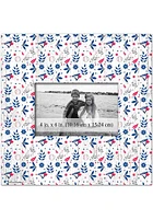 Toronto Blue Jays Floral Pattern Picture Frame