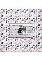 New York Yankees Floral Pattern Picture Frame