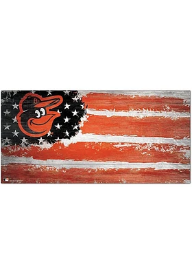 Baltimore Orioles Flag 6x12 Sign