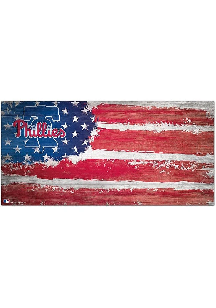 Philadelphia Phillies Flag 6x12 Sign