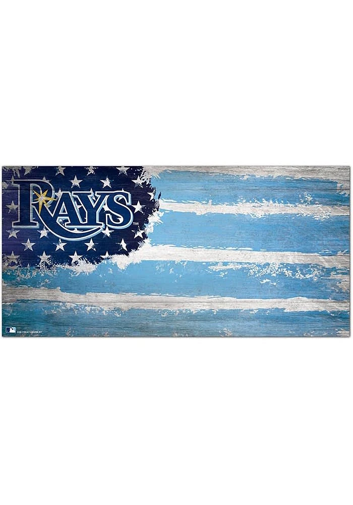 Tampa Bay Rays Flag 6x12 Sign