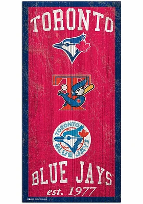 Toronto Blue Jays Heritage 6x12 Sign