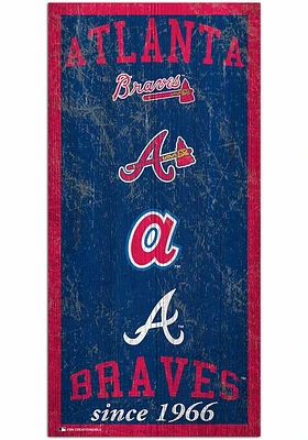 Atlanta Braves Heritage 6x12 Sign
