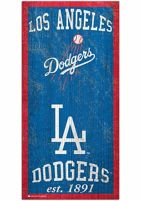 Los Angeles Dodgers Heritage 6x12 Sign