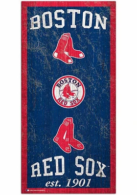 Boston Red Sox Heritage 6x12 Sign