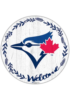 Toronto Blue Jays Welcome Circle Sign