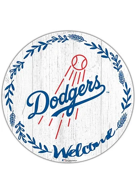 Los Angeles Dodgers Welcome Circle Sign