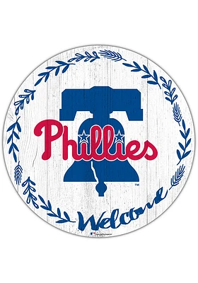 Philadelphia Phillies Welcome Circle Sign