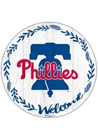 Philadelphia Phillies Welcome Circle Sign