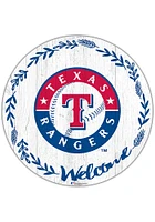 Texas Rangers Welcome Circle Sign