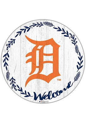Detroit Tigers Welcome Circle Sign