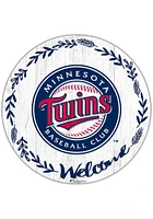 Minnesota Twins Welcome Circle Sign