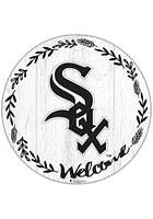 Chicago White Sox Welcome Circle Sign
