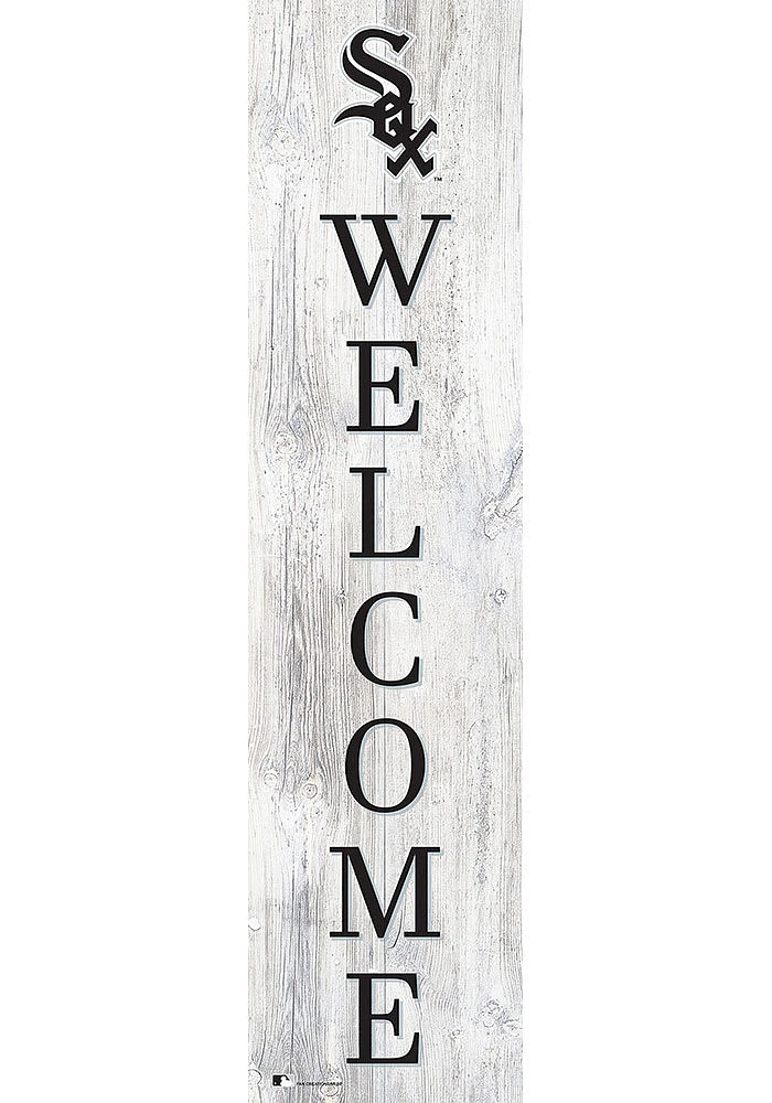 Chicago White Sox 48 Inch Welcome Leaner Sign
