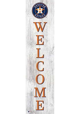 Houston Astros Inch Welcome Leaner Sign