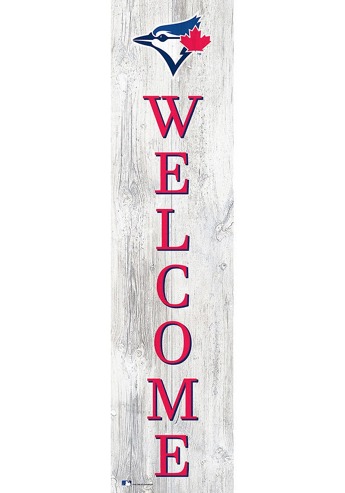 Toronto Blue Jays Inch Welcome Leaner Sign