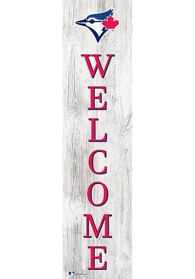 Toronto Blue Jays Inch Welcome Leaner Sign