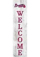Atlanta Braves Inch Welcome Leaner Sign