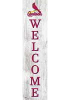 St Louis Cardinals Inch Welcome Leaner Sign