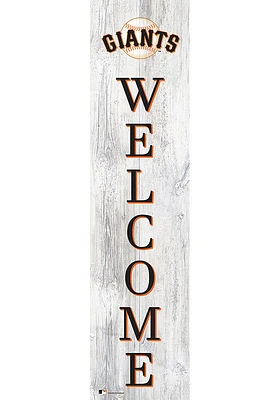 San Francisco Giants Inch Welcome Leaner Sign