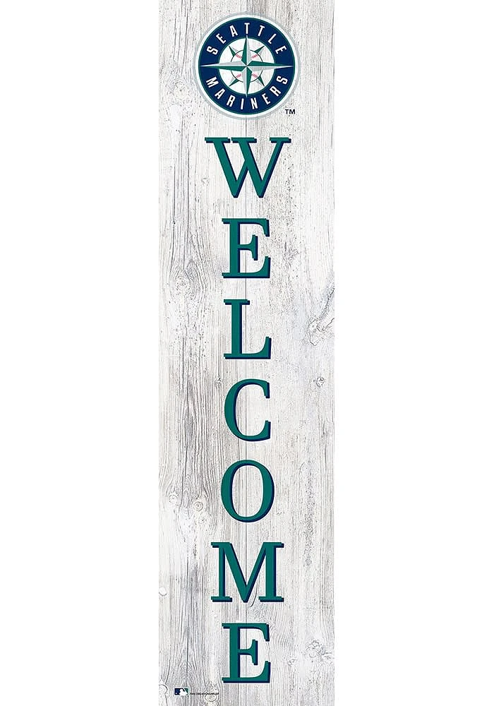 Seattle Mariners Inch Welcome Leaner Sign