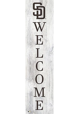 San Diego Padres 24 Inch Welcome Leaner Sign
