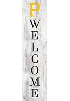 Pittsburgh Pirates Inch Welcome Leaner Sign