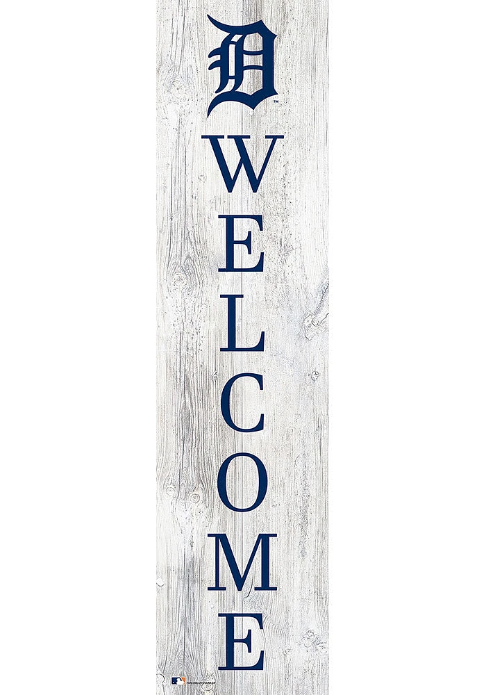Detroit Tigers Inch Welcome Leaner Sign