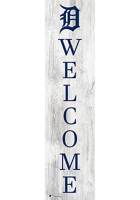 Detroit Tigers Inch Welcome Leaner Sign