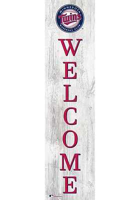 Minnesota Twins Inch Welcome Leaner Sign