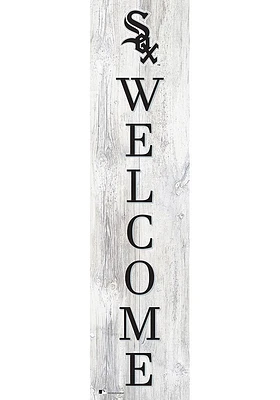 Chicago White Sox Inch Welcome Leaner Sign