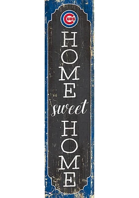 Chicago Cubs 48 Inch Home Sweet Home Leaner Sign