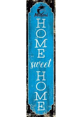 Miami Marlins 48 Inch Home Sweet Home Leaner Sign