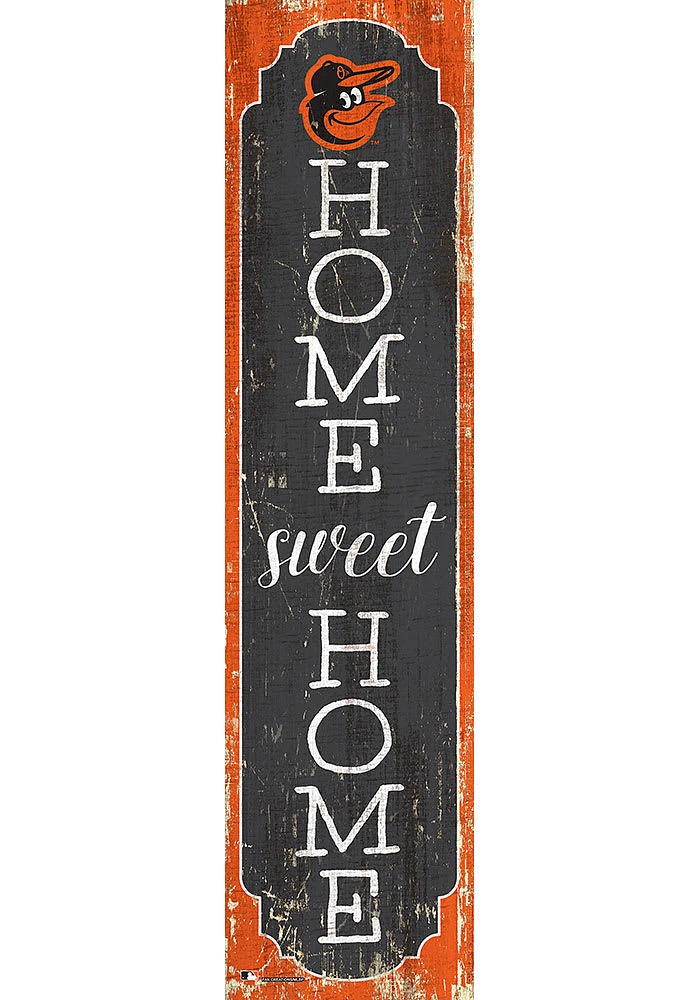 Baltimore Orioles 48 Inch Home Sweet Home Leaner Sign