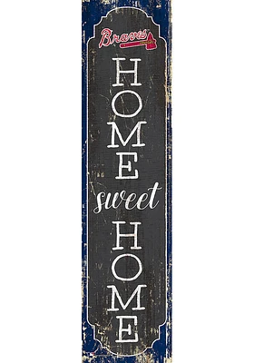 Atlanta Braves Inch Home Sweet Home Leaner Sign