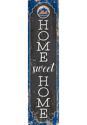 New York Mets 24 Inch Home Sweet Home Leaner Sign