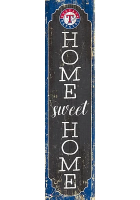 Texas Rangers Inch Home Sweet Home Leaner Sign
