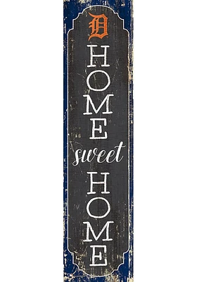 Detroit Tigers Inch Home Sweet Home Leaner Sign
