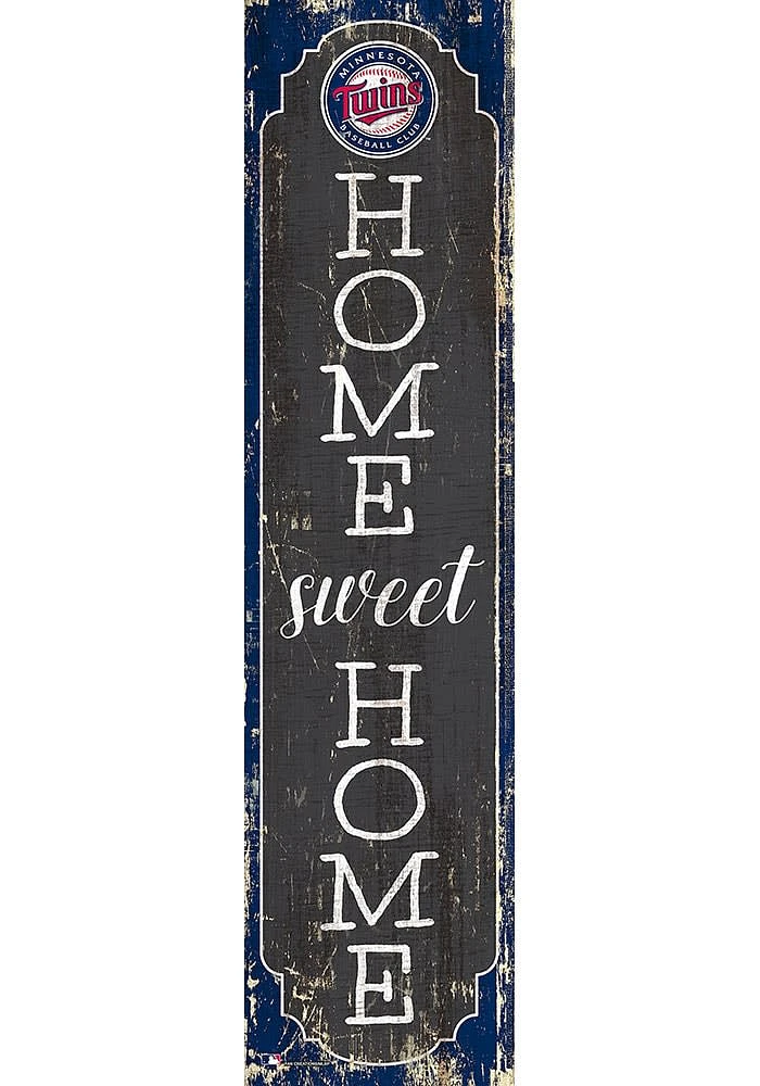 Minnesota Twins Inch Home Sweet Home Leaner Sign