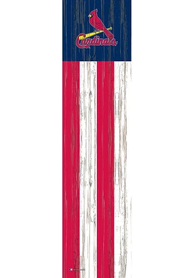 St Louis Cardinals 48 Inch Flag Leaner Sign