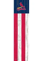 St Louis Cardinals 48 Inch Flag Leaner Sign