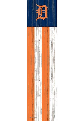 Detroit Tigers 48 Inch Flag Leaner Sign
