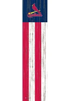 St Louis Cardinals 24 Inch Flag Leaner Sign