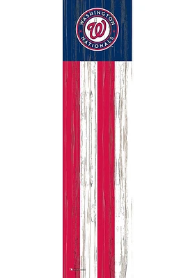 Washington Nationals Inch Flag Leaner Sign