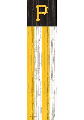 Pittsburgh Pirates Inch Flag Leaner Sign