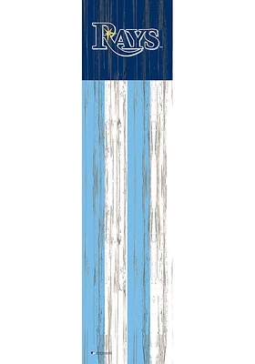 Tampa Bay Rays Inch Flag Leaner Sign
