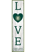 Oakland Athletics 48 Inch Love Leaner Sign