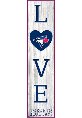 Toronto Blue Jays 48 Inch Love Leaner Sign