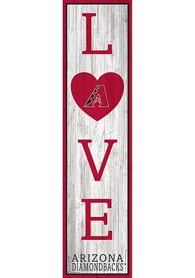 Arizona Diamondbacks 48 Inch Love Leaner Sign